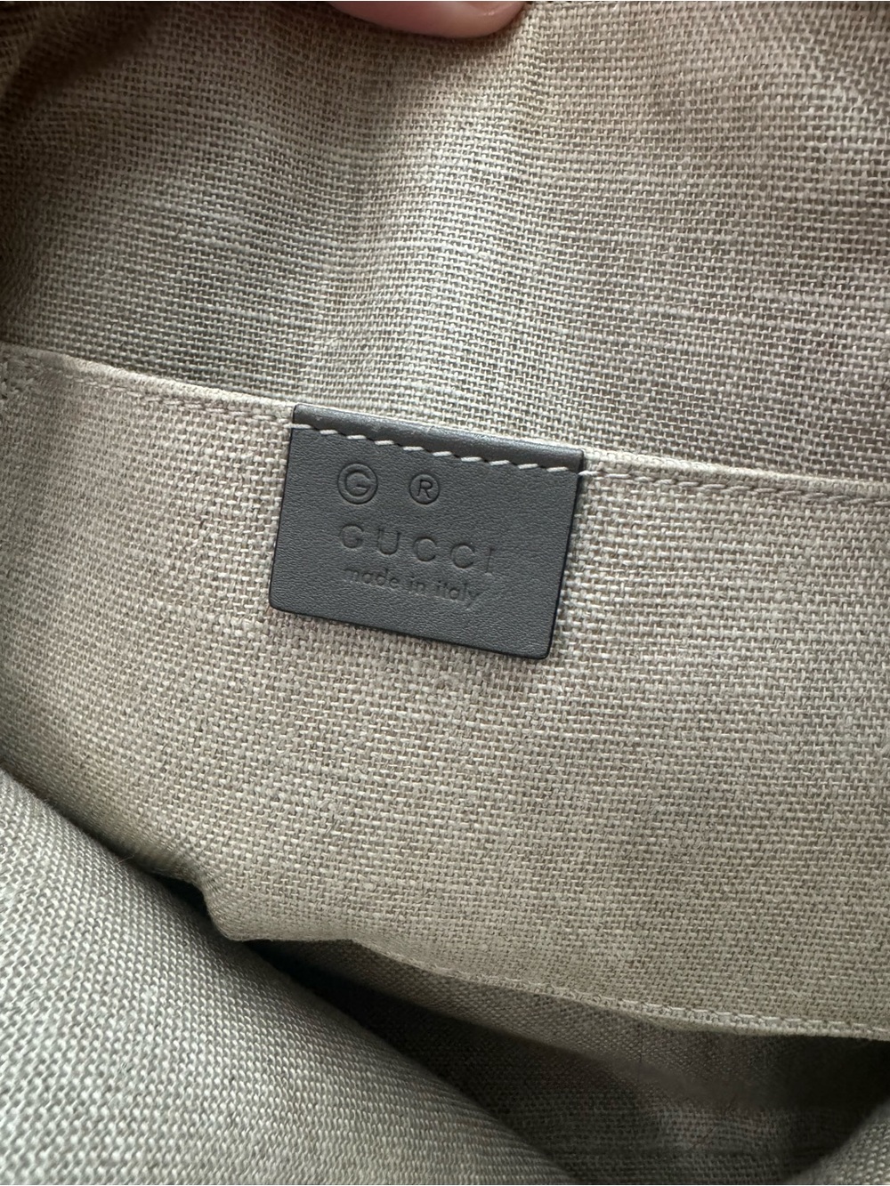 Gucci Grey Microguccissima Leather Mini Dome Crossbody Bag - Picture 14 of 16